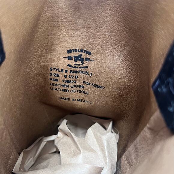 Idyllwind Actin Up Black Western Boots - Womens Sz 6.5B - Picture 5 of 6